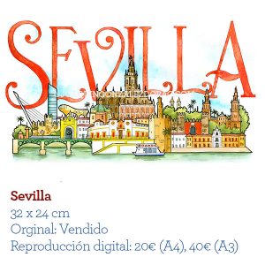 Sevilla Acuarela