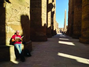 Karnak acuarelas de viaje