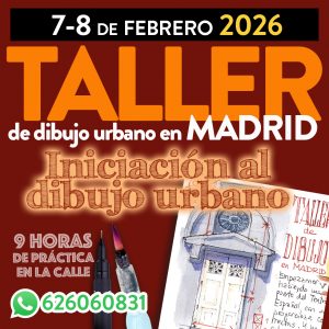 Taller de dibujo urbano en Madrid