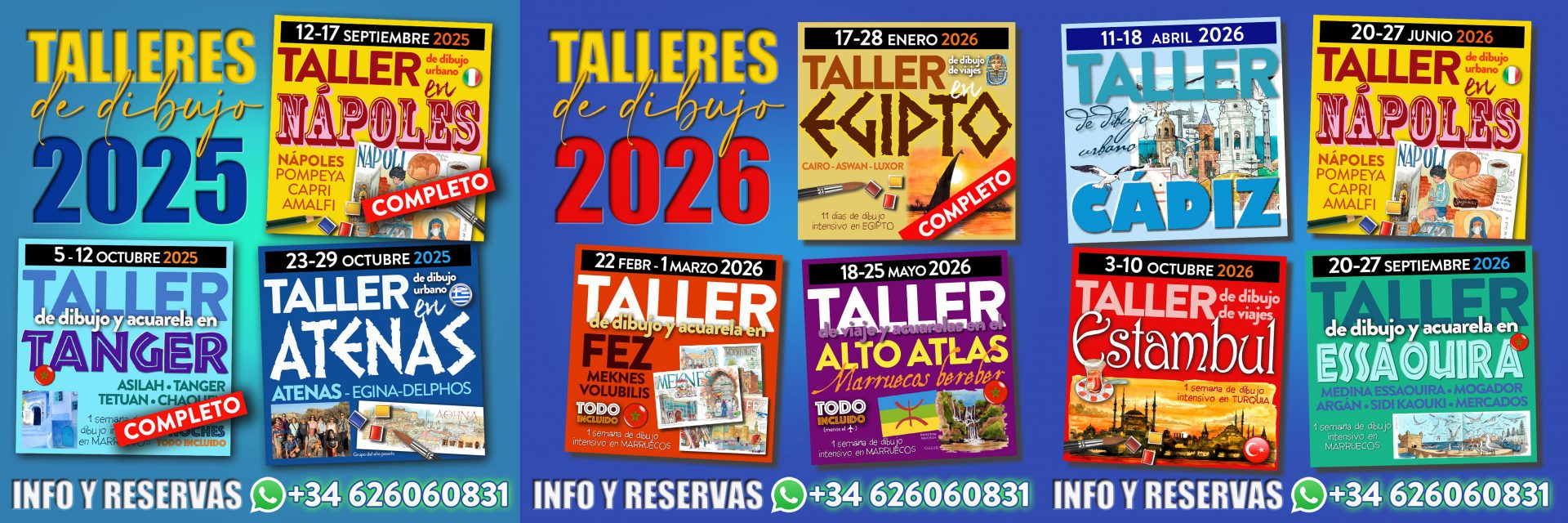 Talleres de dibujo urbano
