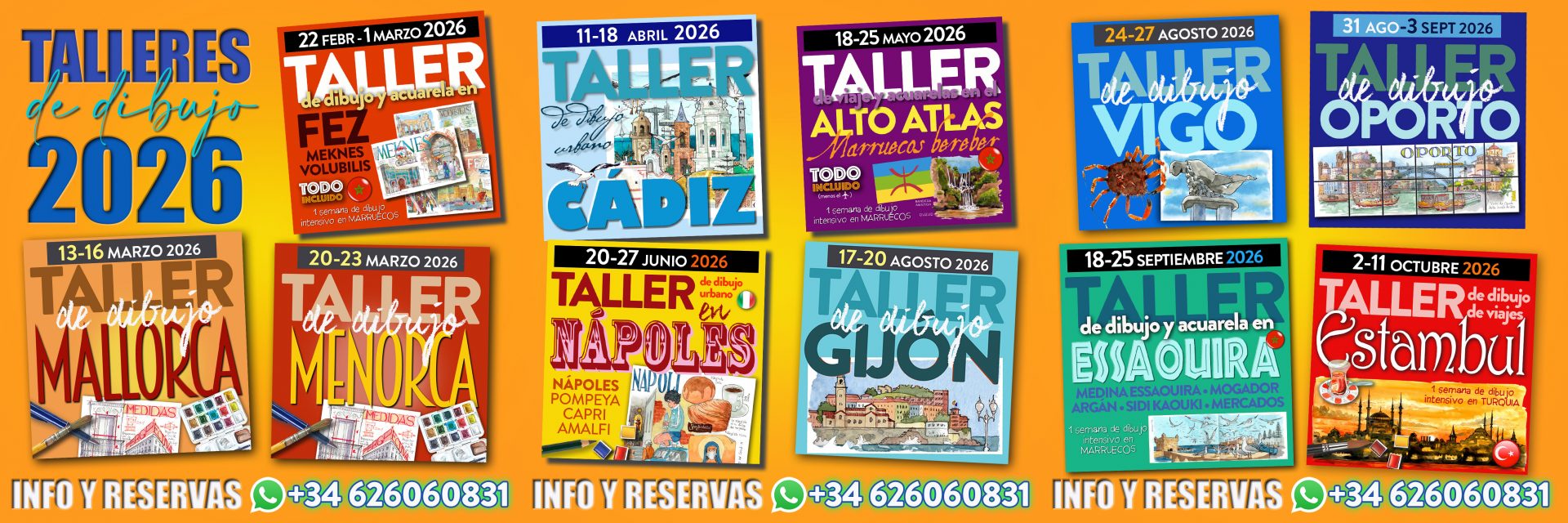 Talleres de dibujo
