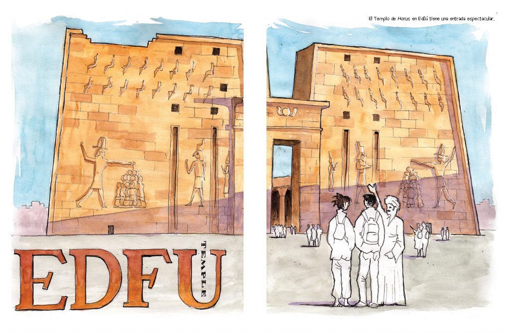 Egipto acuarelas de viaje