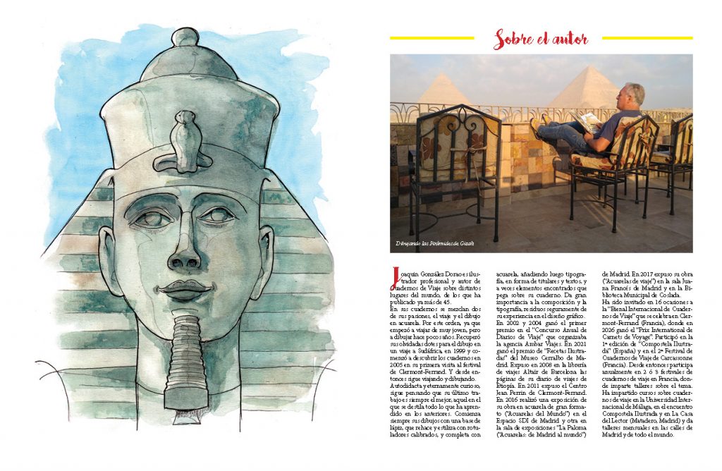 Egipto acuarelas de viaje