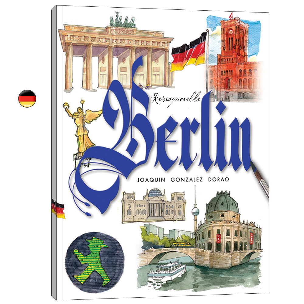 berlin acuarelas de viaje
