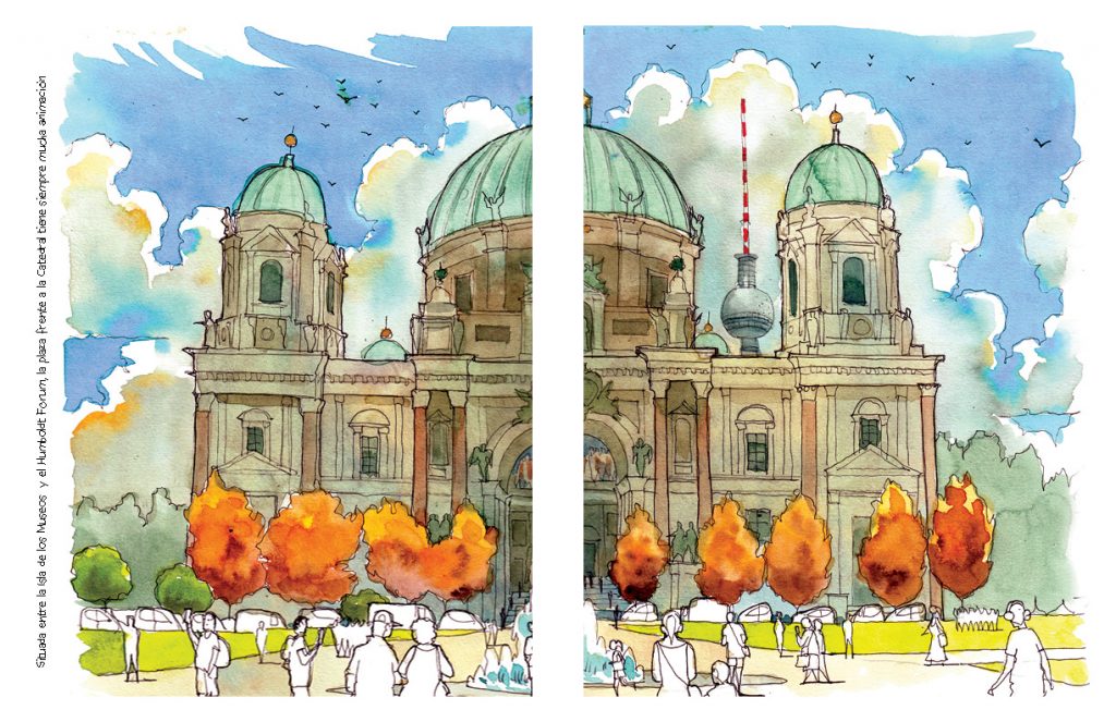 Berlin acuarelas de viaje