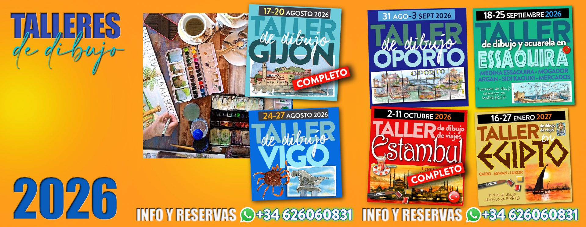 Taller de dibujo urbano