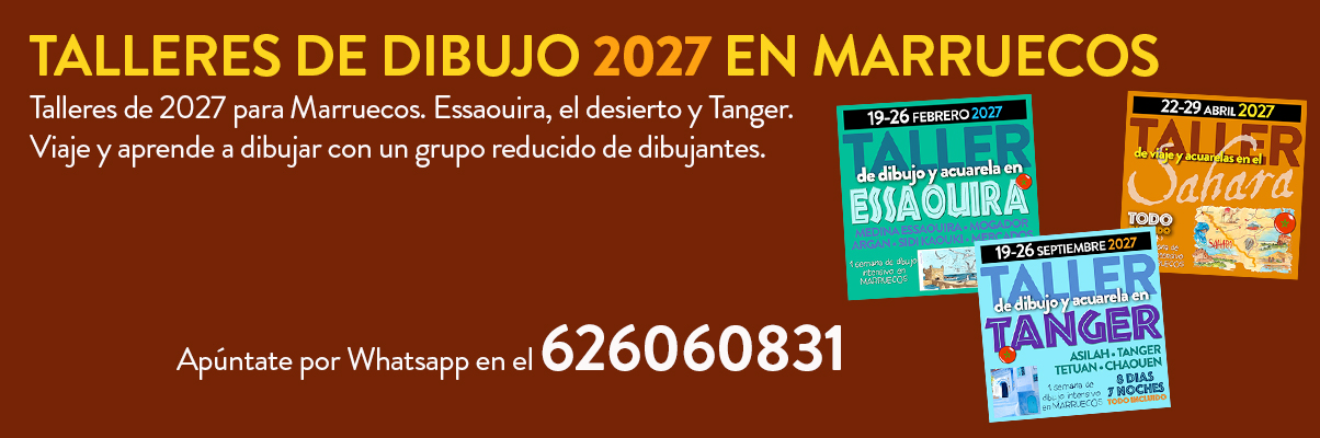 Talleres de dibujo en marruecos